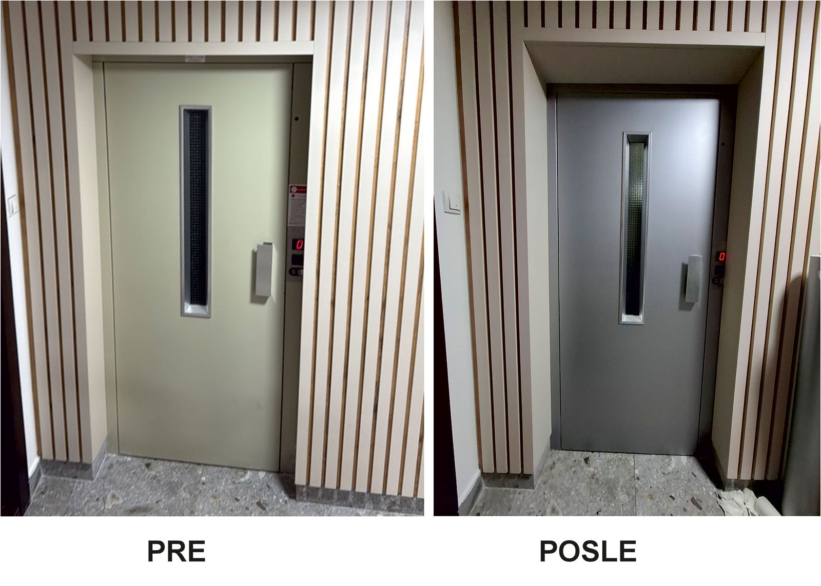 pre i posle lift folija
